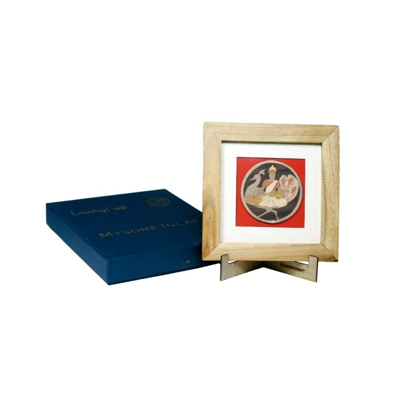 Mysore Inlay Saraswati Frame Country Craft