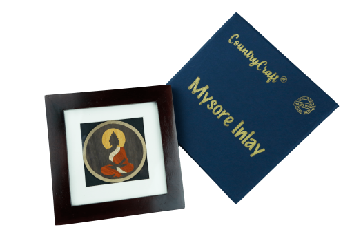 Mysore Inlay Buddha Frame